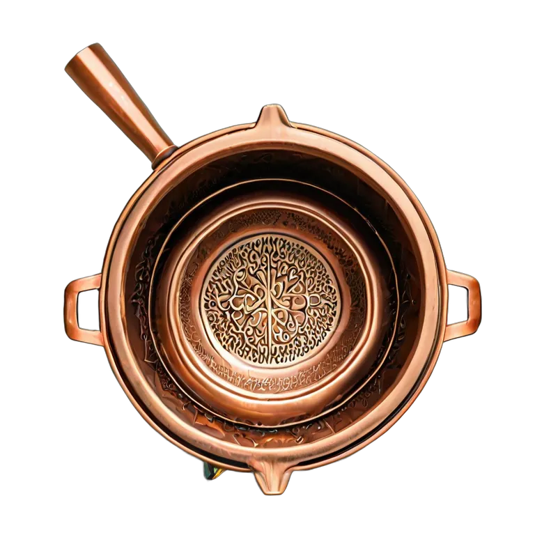 アラブ銅コーヒー焙煎機 透過 PNG 画像 フリー素材 #32603