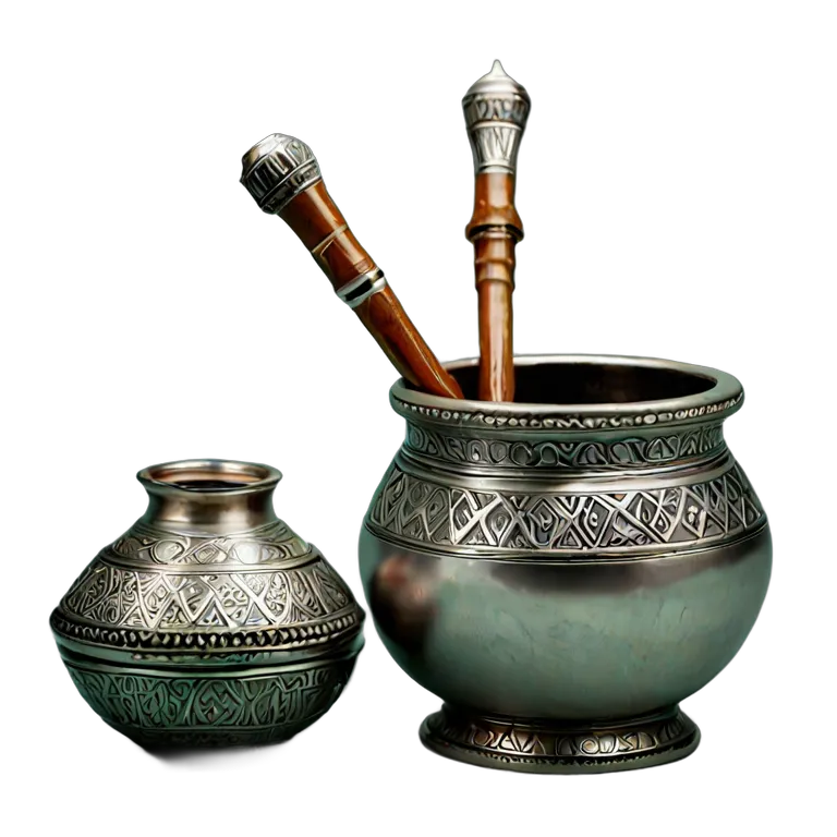 遺物 儀式と日常の工芸品 アラブコールポットアンドスティック 透過 PNG 画像 フリー素材 #32529