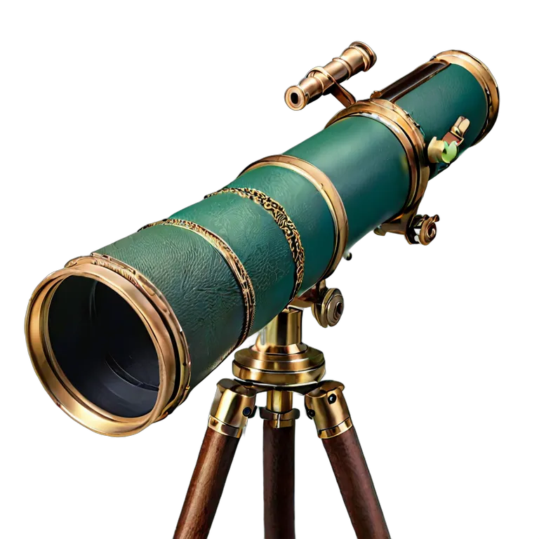 遺物 儀式と日常の工芸品 英国のアンティーク望遠鏡 透過 PNG 画像 フリー素材 #32561