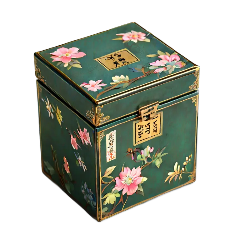 遺物 儀式と日常の工芸品 日本の茶箱 透過 PNG 画像 フリー素材 #32543