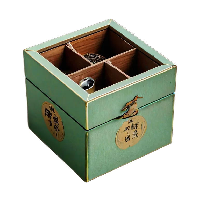 遺物 儀式と日常の工芸品 日本の茶箱 透過 PNG 画像 フリー素材 #32552