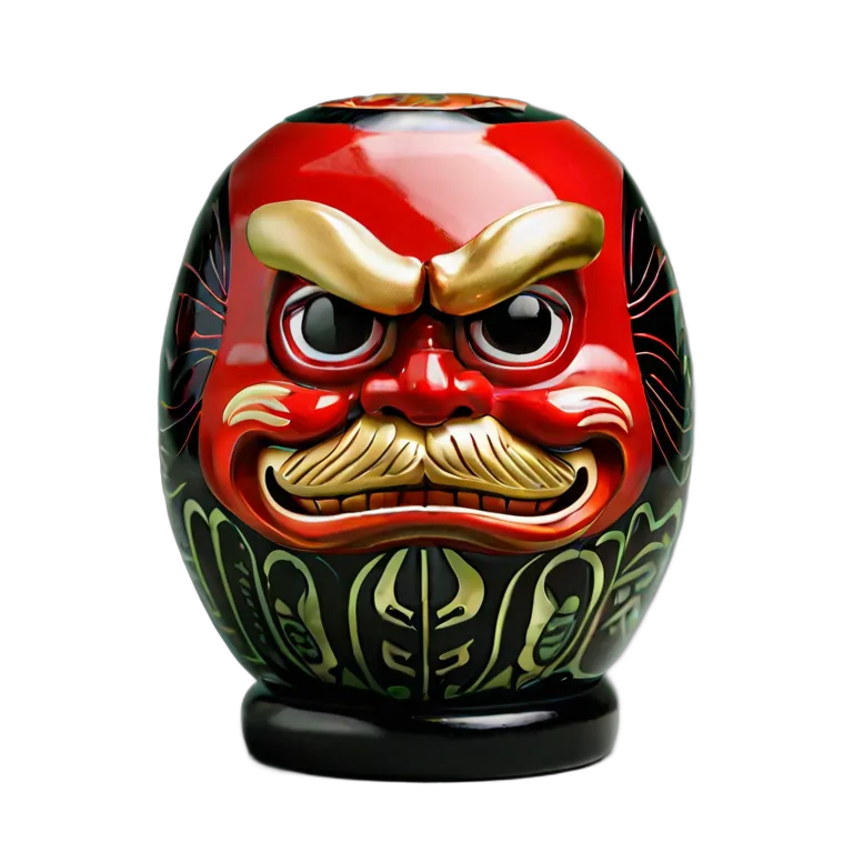 遺物 儀式と日常の工芸品 だるま人形 透過 PNG 画像 フリー素材 #32522