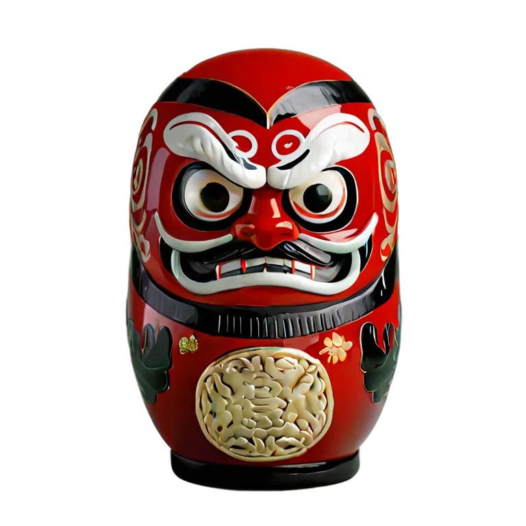 遺物 儀式と日常の工芸品 だるま人形 透過 PNG 画像 フリー素材 #32525