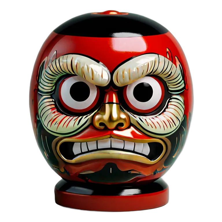 遺物 儀式と日常の工芸品 だるま人形 透過 PNG 画像 フリー素材 #32526