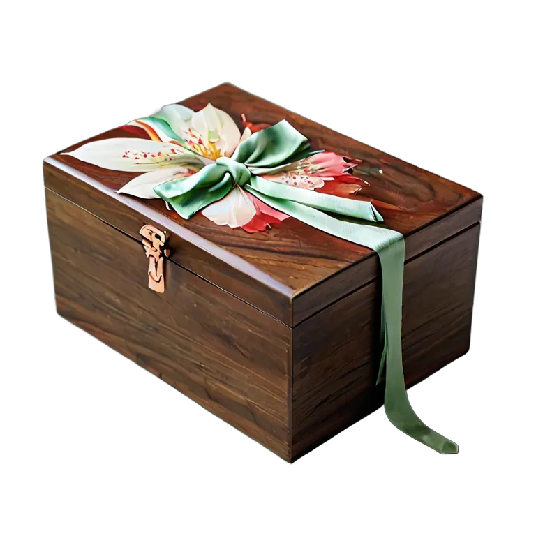 日本の桐箱 透過 PNG 画像 フリー素材 #32616