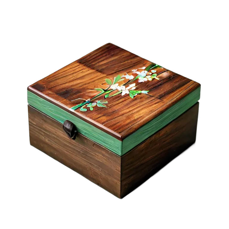 日本の桐箱 透過 PNG 画像 フリー素材 #32618