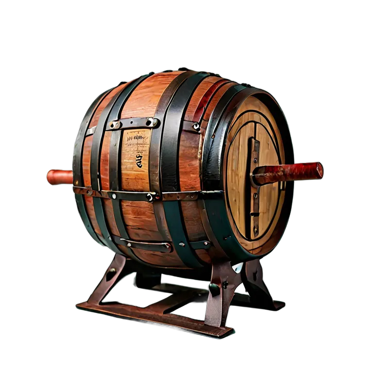 遺物 儀式と日常の工芸品 スペイン製レザーのワイン樽 透過 PNG 画像 フリー素材 #32554