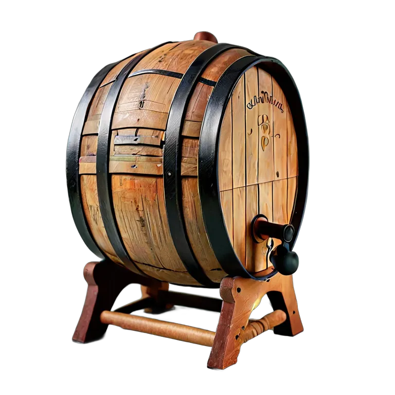 遺物 儀式と日常の工芸品 スペイン製レザーのワイン樽 透過 PNG 画像 フリー素材 #32555