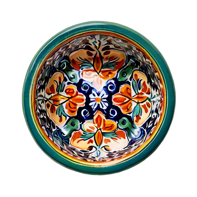 遺物 儀式と日常の工芸品 スペイン産タラベラ石鹸皿 透過 PNG 画像 フリー素材 #32589