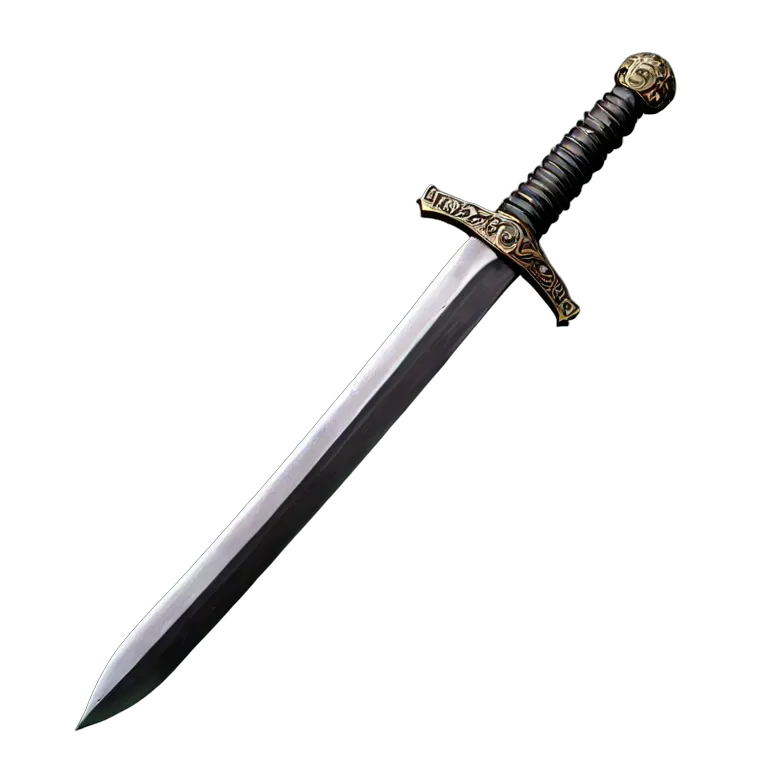 遺物 伝統武器 スペインのバスタードソード 透過 PNG 画像 フリー素材 #32088