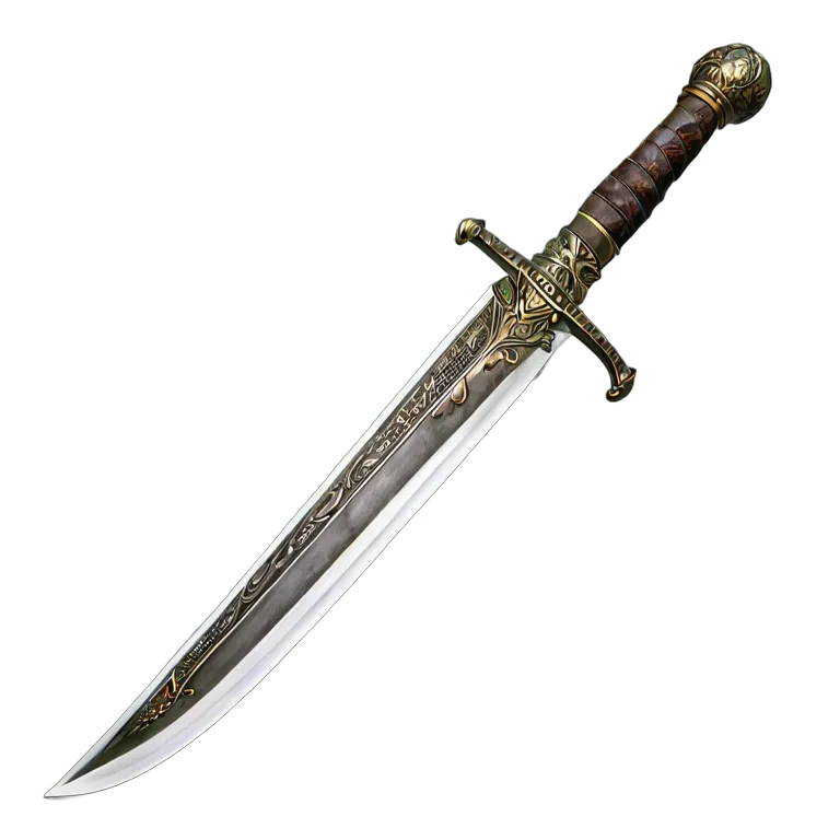 遺物 伝統武器 スペインのバスタードソード 透過 PNG 画像 フリー素材 #32089