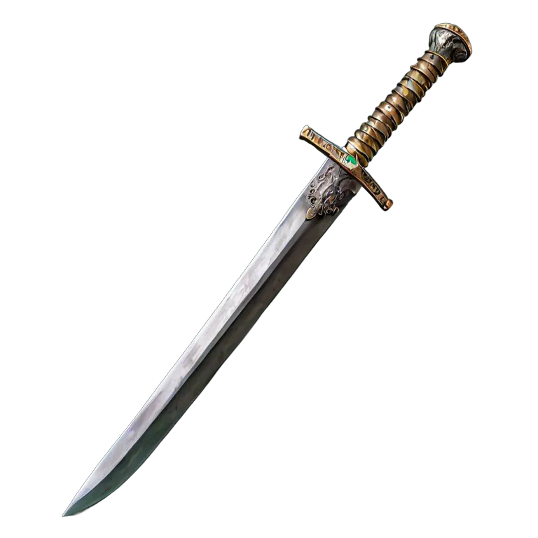 遺物 伝統武器 スペインのバスタードソード 透過 PNG 画像 フリー素材 #32090