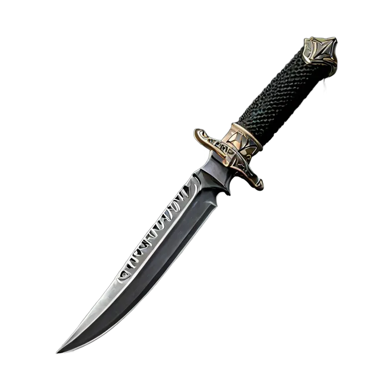 遺物 伝統武器 スペイン風スティレット短剣 透過 PNG 画像 フリー素材 #32014