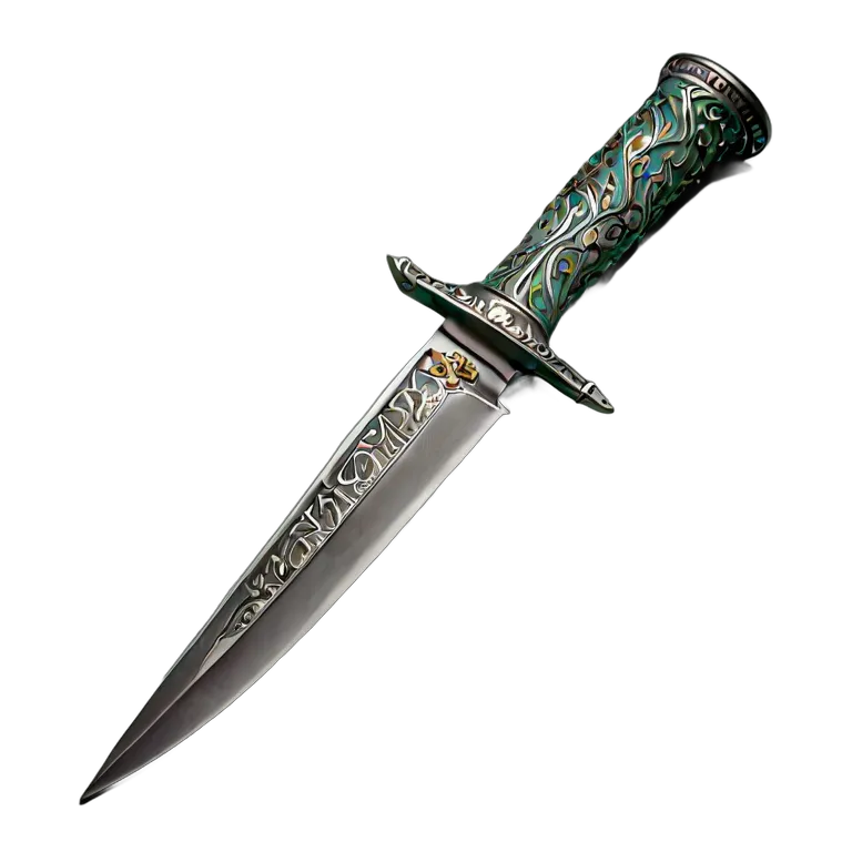 遺物 伝統武器 スペイン風スティレット短剣 透過 PNG 画像 フリー素材 #32017