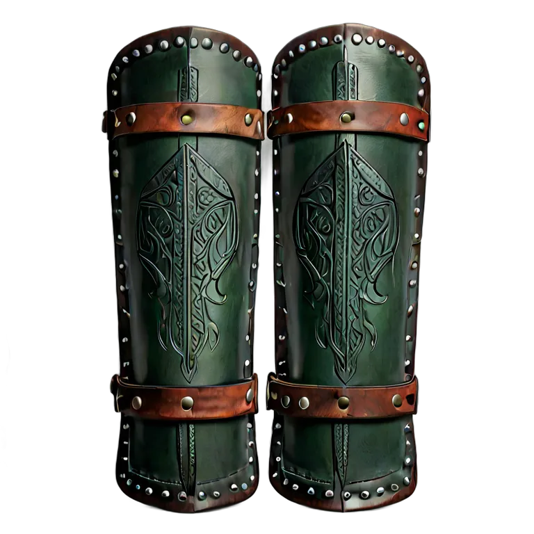 遺物 伝統武器 バイキングすね当て 透過 PNG 画像 フリー素材 #32025