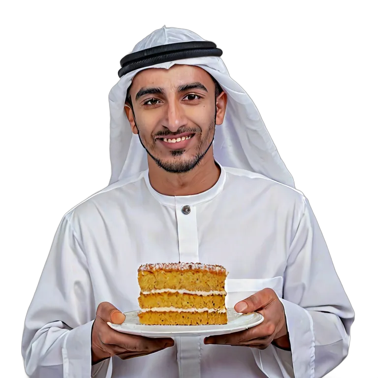 人間 幸せ 満足そうな表情のアラブの若者 透過 PNG 画像 フリー素材 #38203