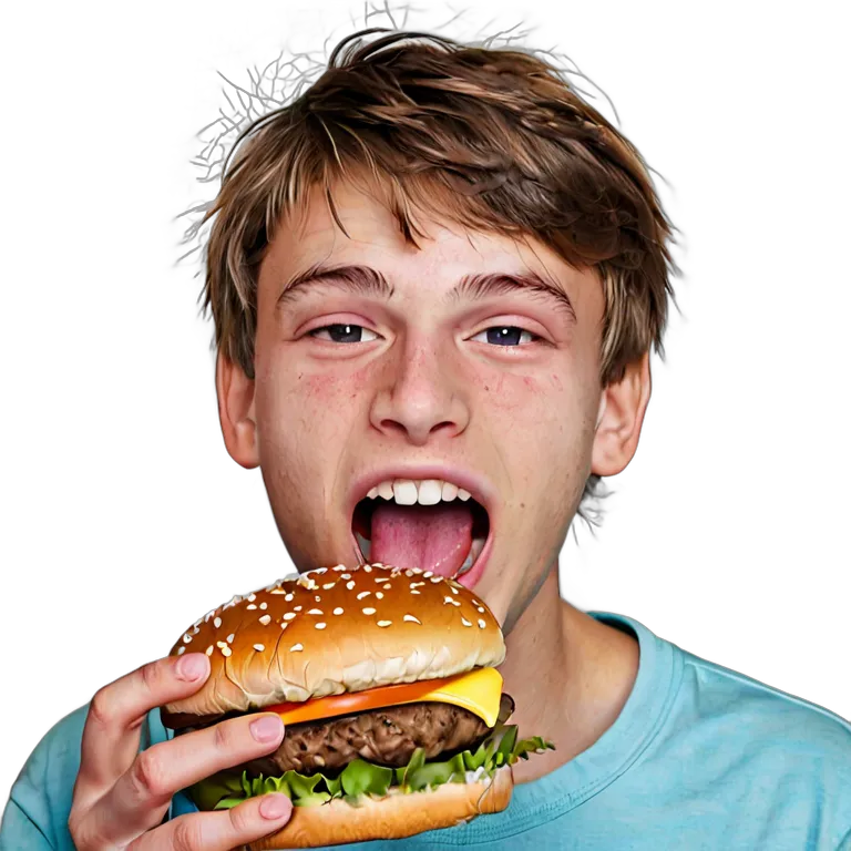 人間 幸せ 純粋に楽しそうな表情をした白人の少年 透過 PNG 画像 フリー素材 #38230