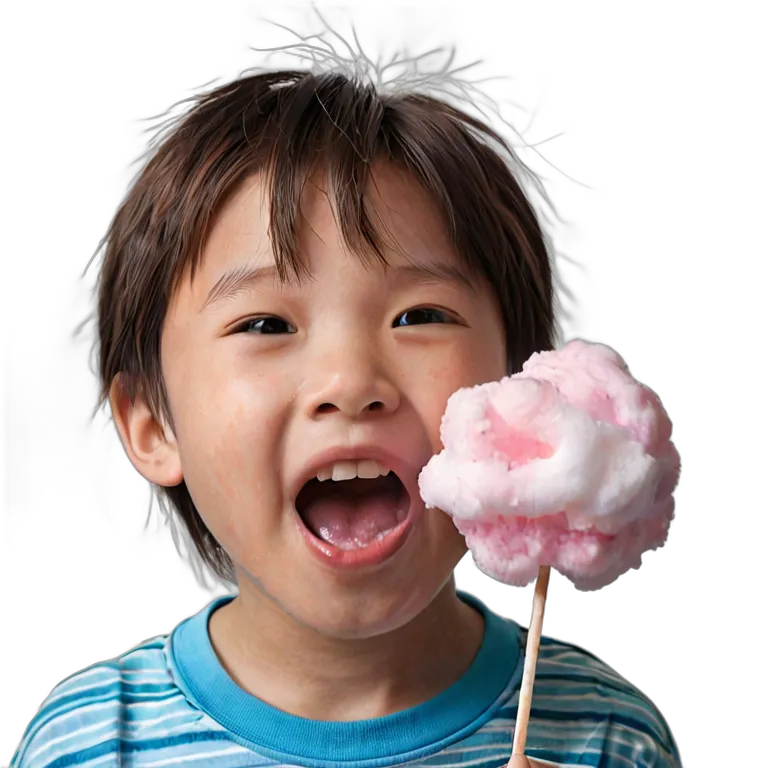 人間 幸せ 純粋な喜びの表情をした日本の男の子 透過 PNG 画像 フリー素材 #38182