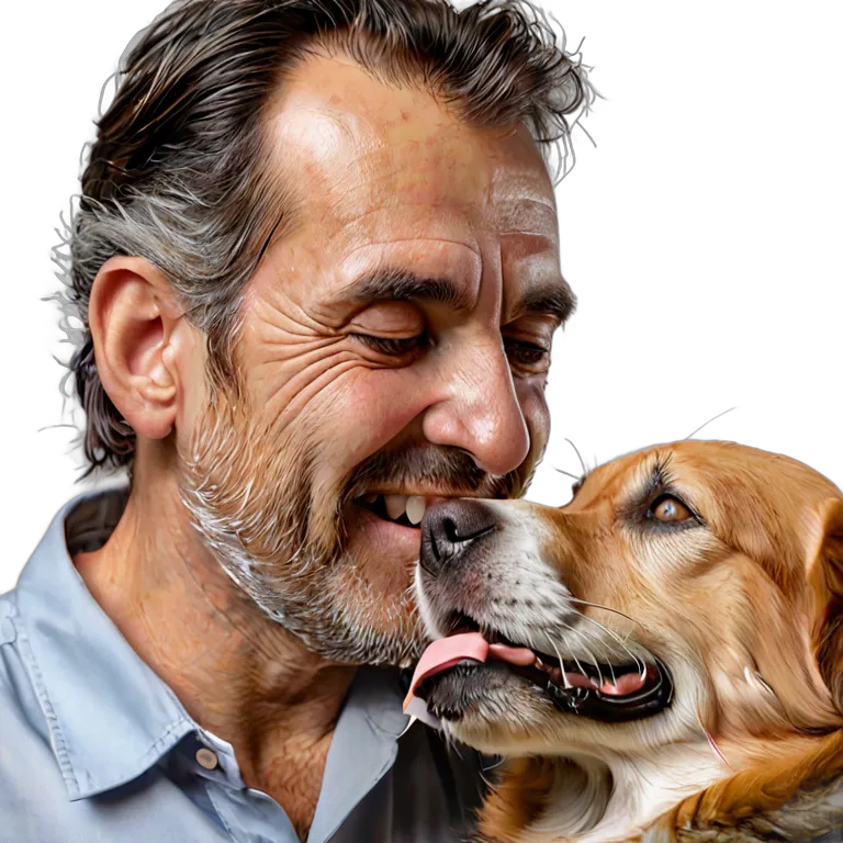 人間 幸せ 満足そうで幸せそうな中年スペイン人男性 透過 PNG 画像 フリー素材 #38277