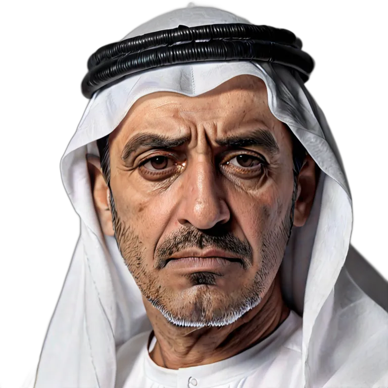 人間 悲しみ 悲しそうに目をそらす中年のアラブ人男性 透過 PNG 画像 フリー素材 #37889