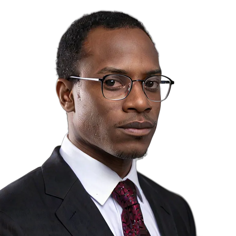 人間 仕事 アフリカ系アメリカ人男性弁護士 透過 PNG 画像 フリー素材 #39908