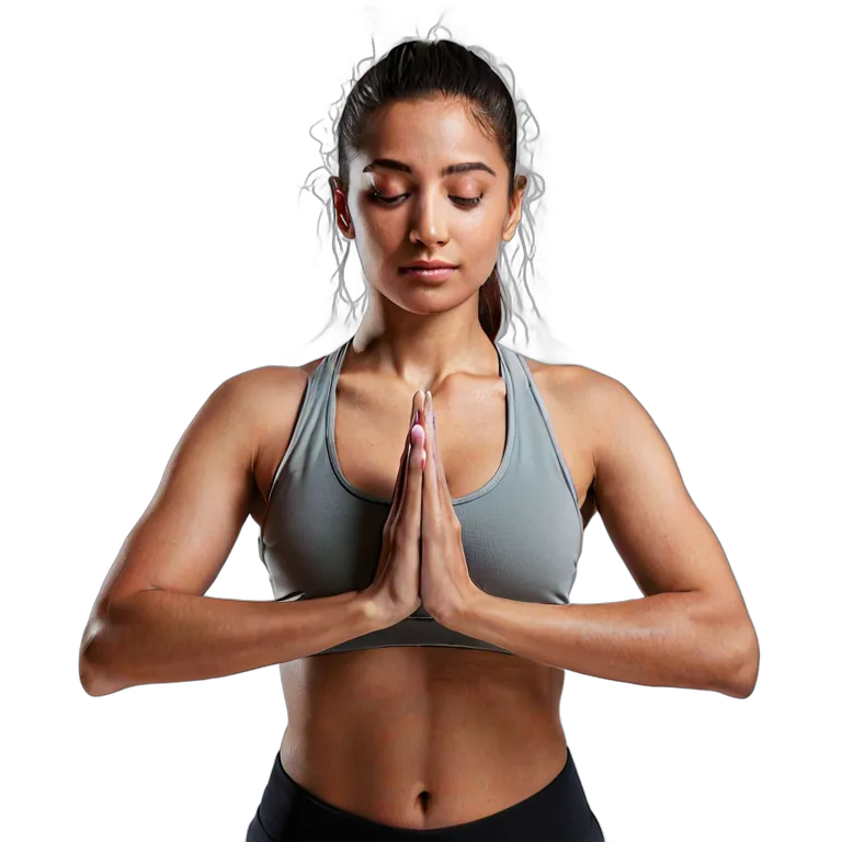 人間 仕事 ヒスパニック系の若い女性ヨガインストラクター 透過 PNG 画像 フリー素材 #39896