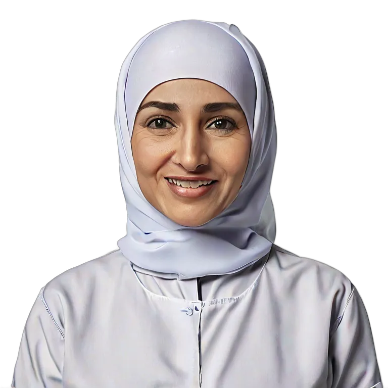 人間 仕事 シニアアラブ人女性看護師 透過 PNG 画像 フリー素材 #39855