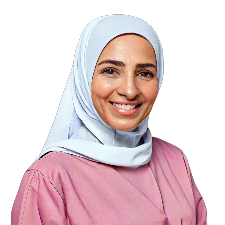 人間 仕事 シニアアラブ人女性看護師 透過 PNG 画像 フリー素材 #39859