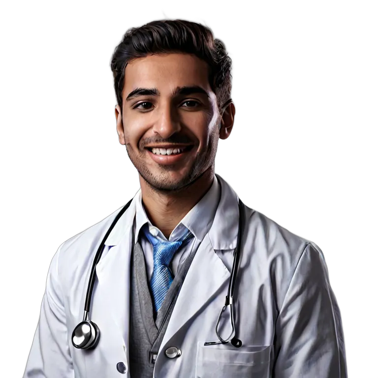 Human work young-arab-male-doctor Transparent PNG Image Free Resource #39875