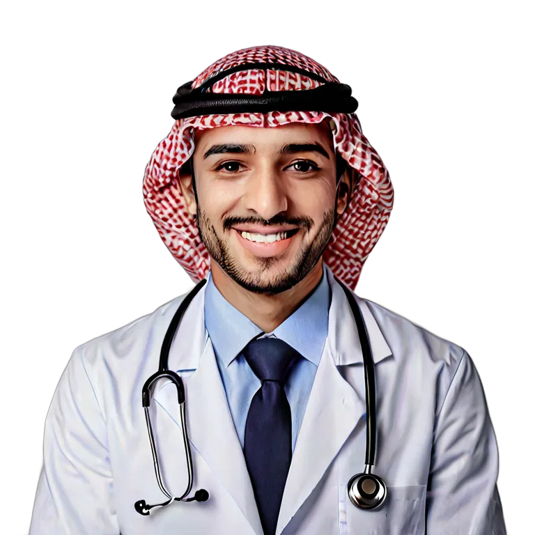 Human work young-arab-male-doctor Transparent PNG Image Free Resource #39877