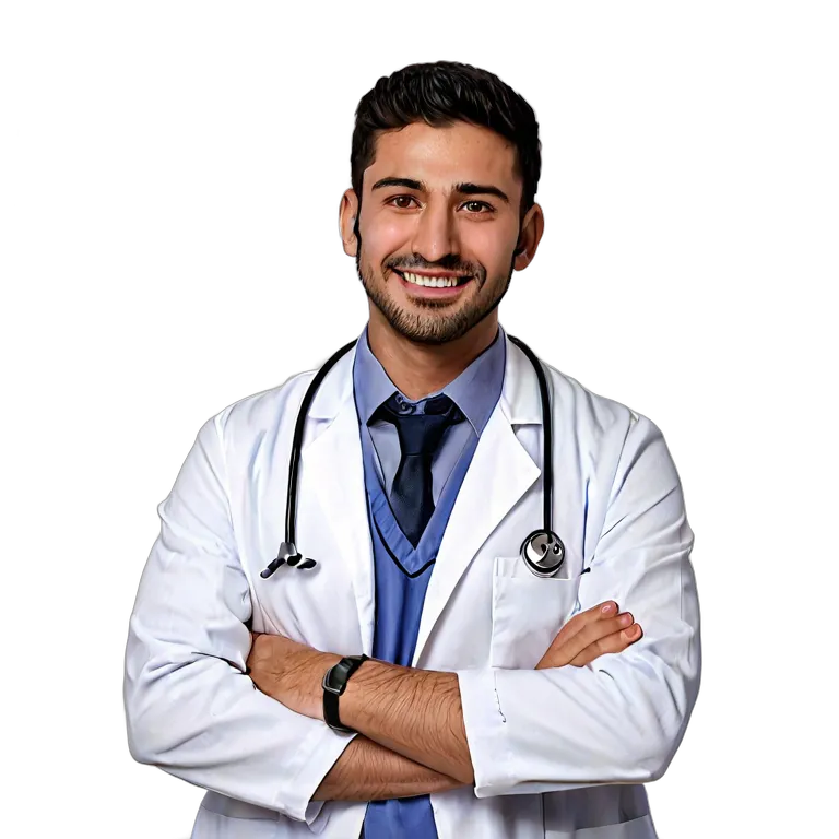 Human work young-arab-male-doctor Transparent PNG Image Free Resource #39891