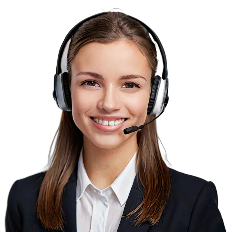 人間 仕事 若い白人女性受付係 透過 PNG 画像 フリー素材 #39923