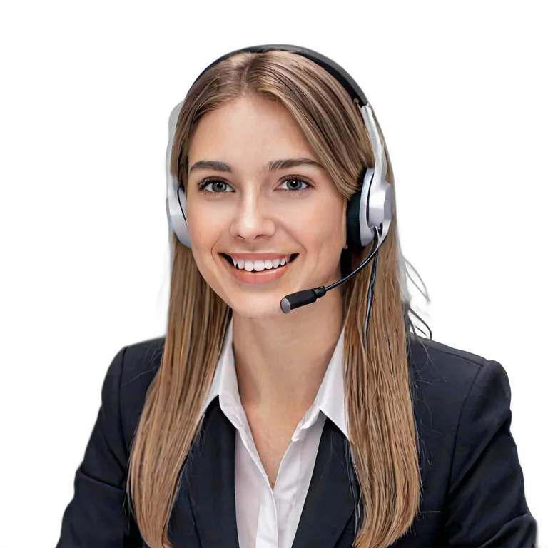 人間 仕事 若い白人女性受付係 透過 PNG 画像 フリー素材 #39928