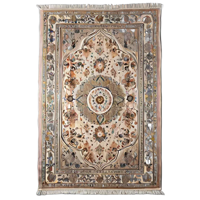 行事 ラマダン シャンパンシルクのエレガントな祈祷マット 透過 PNG 画像 フリー素材 #17734