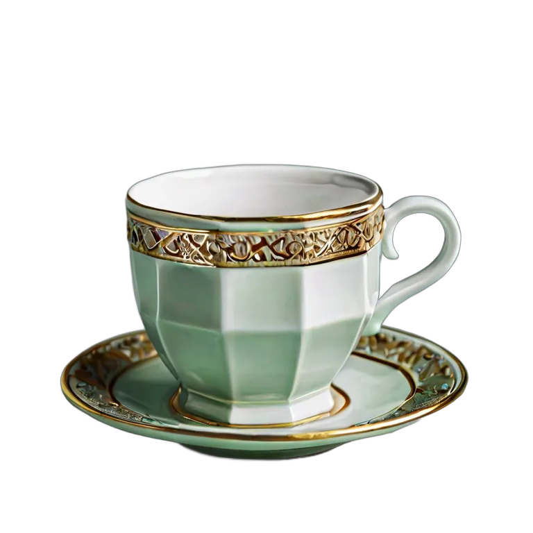 結婚式用のアラブコーヒーカップ 透過 PNG 画像 フリー素材 #34687