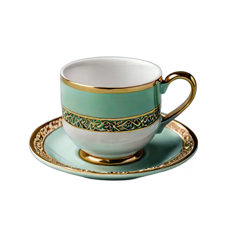 結婚式用のアラブコーヒーカップ 透過 PNG 画像 フリー素材 #34690