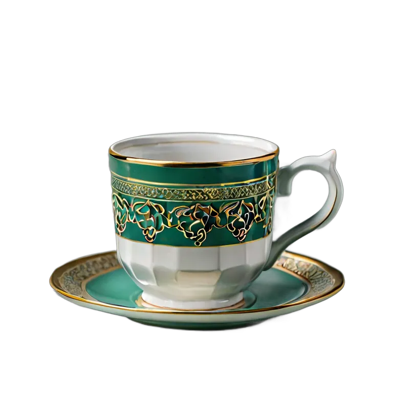 結婚式用のアラブコーヒーカップ 透過 PNG 画像 フリー素材 #34691