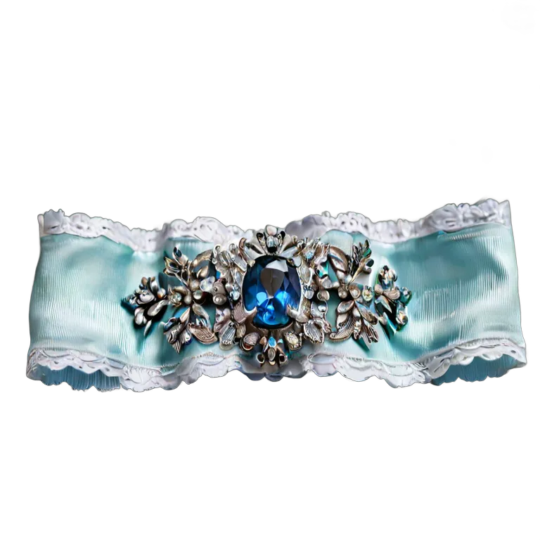 行事 結婚式 ブルーサファイアガーター 透過 PNG 画像 フリー素材 #34628