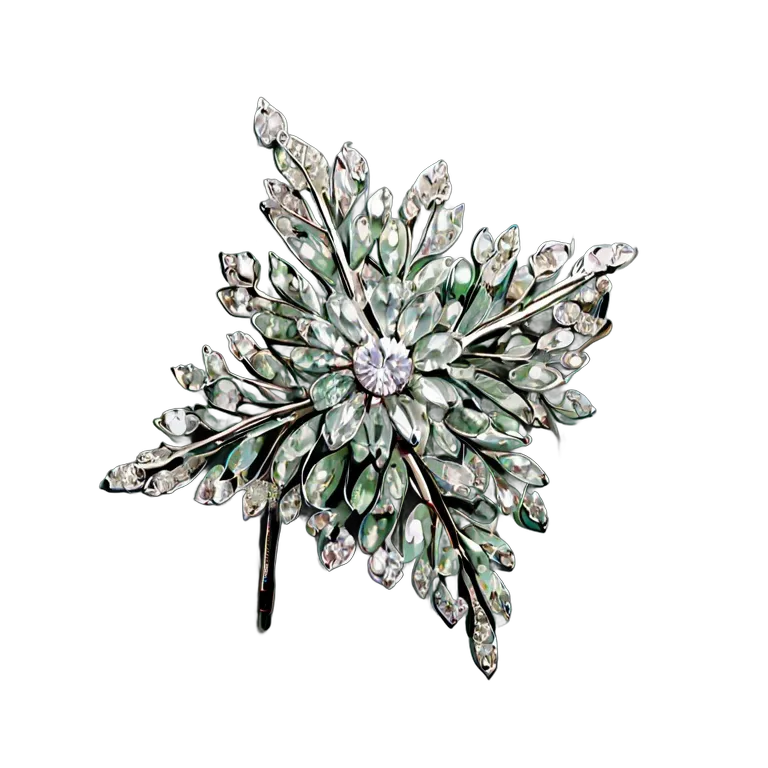 行事 結婚式 ダイヤモンドヘアクリップ 透過 PNG 画像 フリー素材 #34656