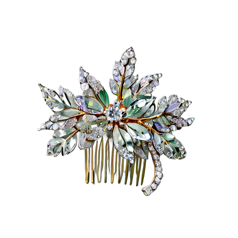 行事 結婚式 ダイヤモンドヘアクリップ 透過 PNG 画像 フリー素材 #34669