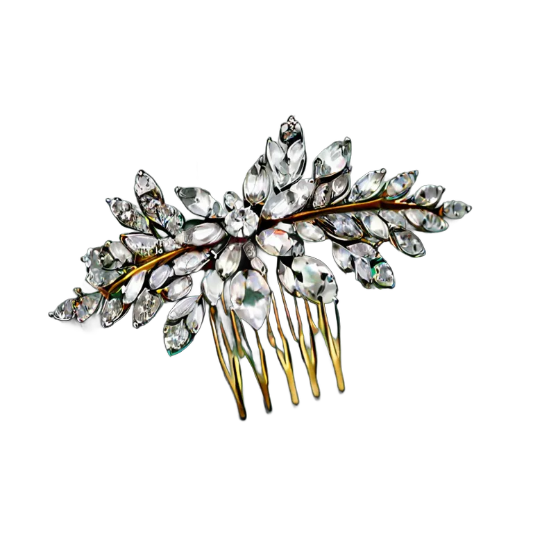 行事 結婚式 ダイヤモンドヘアクリップ 透過 PNG 画像 フリー素材 #34670