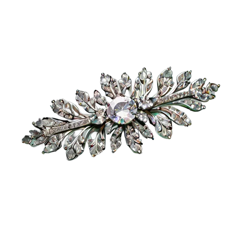 行事 結婚式 ダイヤモンドヘアクリップ 透過 PNG 画像 フリー素材 #34672