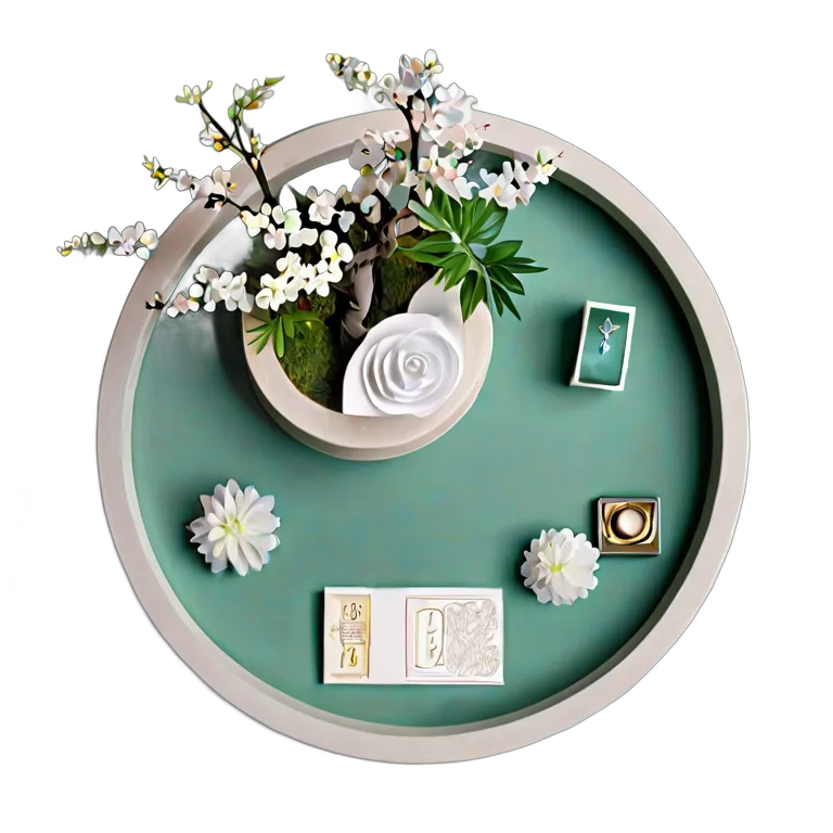 行事 結婚式 日本の結婚式のテーブルセンターピース 透過 PNG 画像 フリー素材 #34652