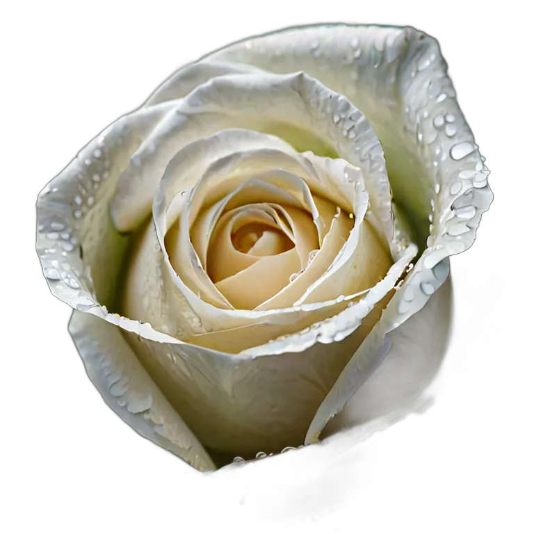 行事 結婚式 一輪の白いバラ 透過 PNG 画像 フリー素材 #34648