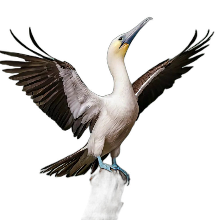 動物 鳥 カツオドリ 透過 PNG 画像 フリー素材 #5594