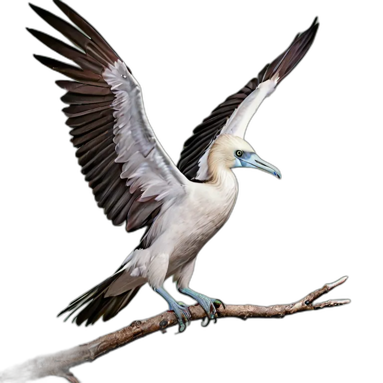 動物 鳥 カツオドリ 透過 PNG 画像 フリー素材 #5600