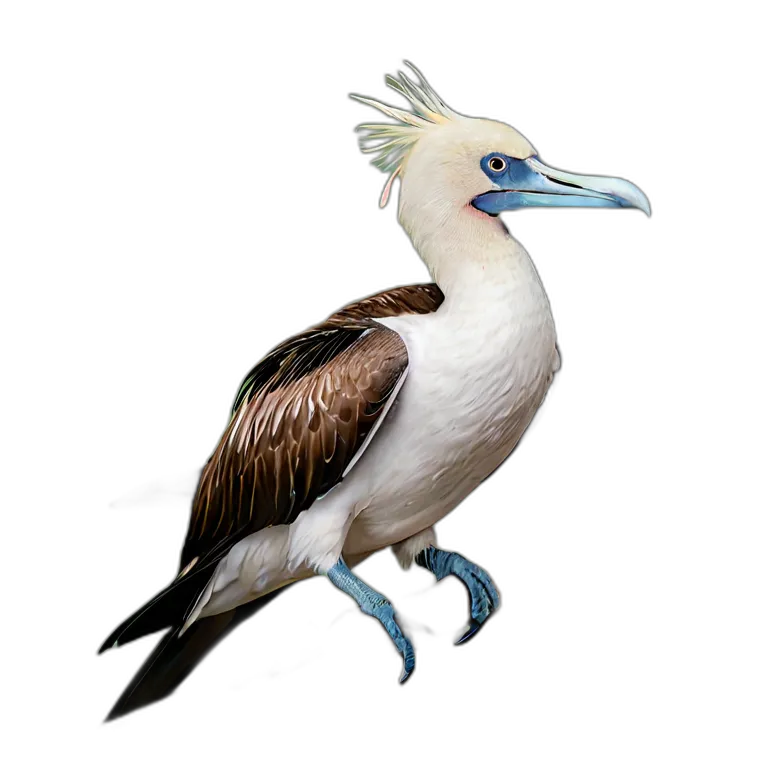 動物 鳥 カツオドリ 透過 PNG 画像 フリー素材 #5601