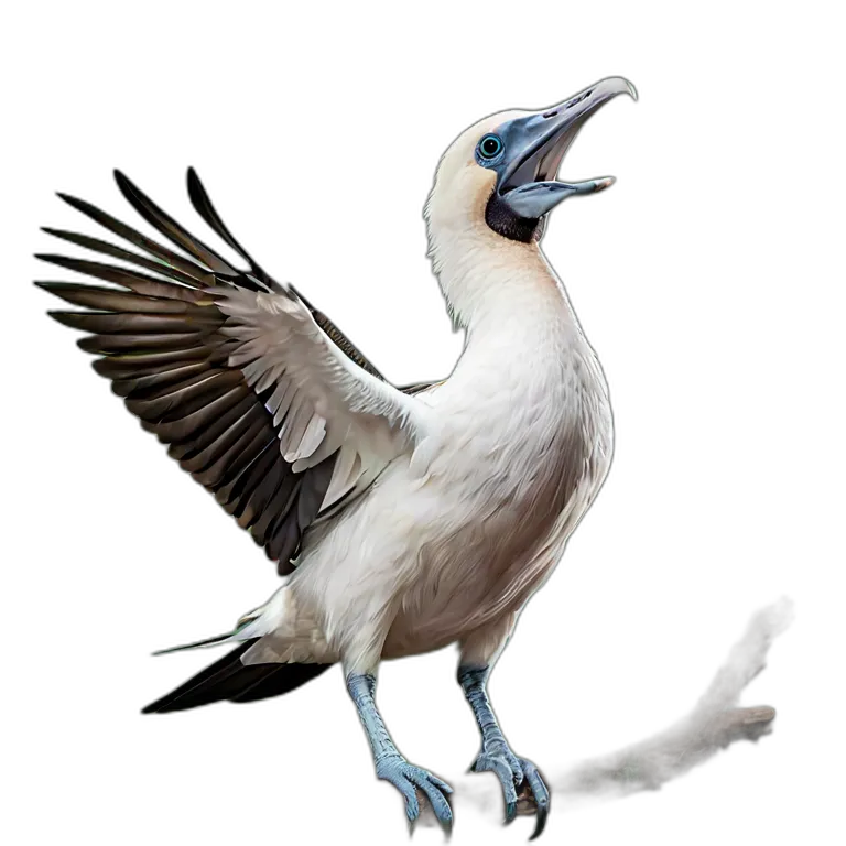 動物 鳥 カツオドリ 透過 PNG 画像 フリー素材 #5605