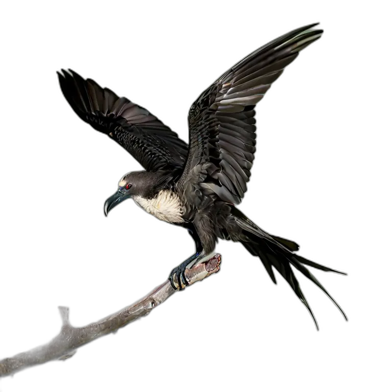 動物 鳥 グンカンドリ 透過 PNG 画像 フリー素材 #5574