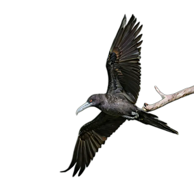 動物 鳥 グンカンドリ 透過 PNG 画像 フリー素材 #5575